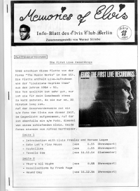 Memories Of Elvis - Nr. 18