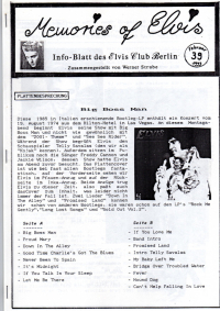 Memories Of Elvis - Nr. 39