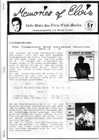 Memories Of Elvis - Nr. 51
