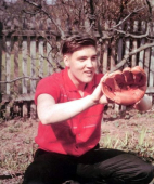 Elvis im Garten / Goethestr 14