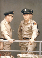 Elvia auf der USS Randall